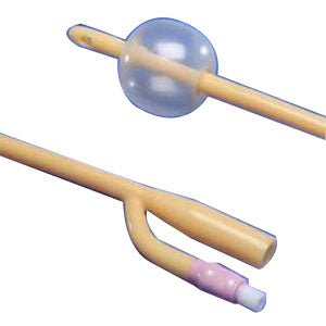 EA/1 - Kendall Dover&trade; 2-Way Silicone Elastomer-Coated Latex Foley Catheter 20Fr 16" 30cc Balloon Capacity - Best Buy Medical Supplies