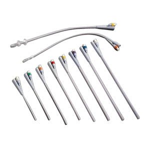 EA/1 - Kendall Dover&trade; 2-Way Silicone Foley Catheter 20Fr 16" L, 30cc Balloon Capacity, Standard Rounded Tip, Uncoated, 100% Silicone, Latex-Free - Best Buy Medical Supplies