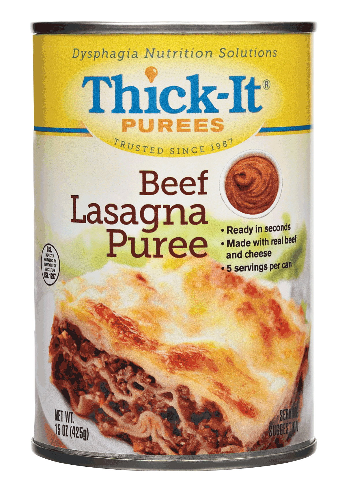 EA/1 - Kent Precision Foods Group Thick-It&reg; Beef Lasagna Puree 15 oz - Best Buy Medical Supplies