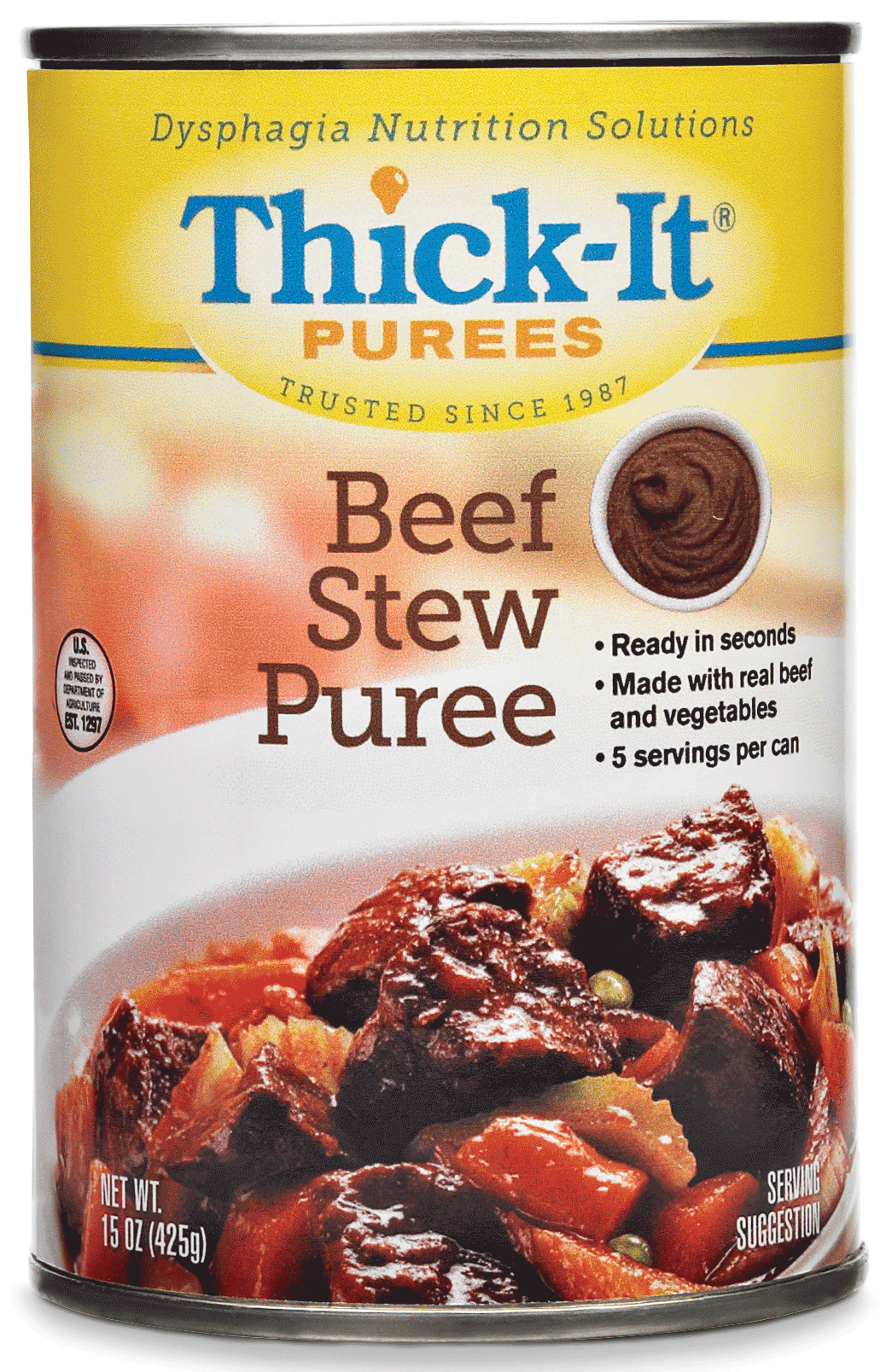 EA/1 - Kent Precision Foods Group Thick-It&reg; Beef Stew Puree 15 oz - Best Buy Medical Supplies