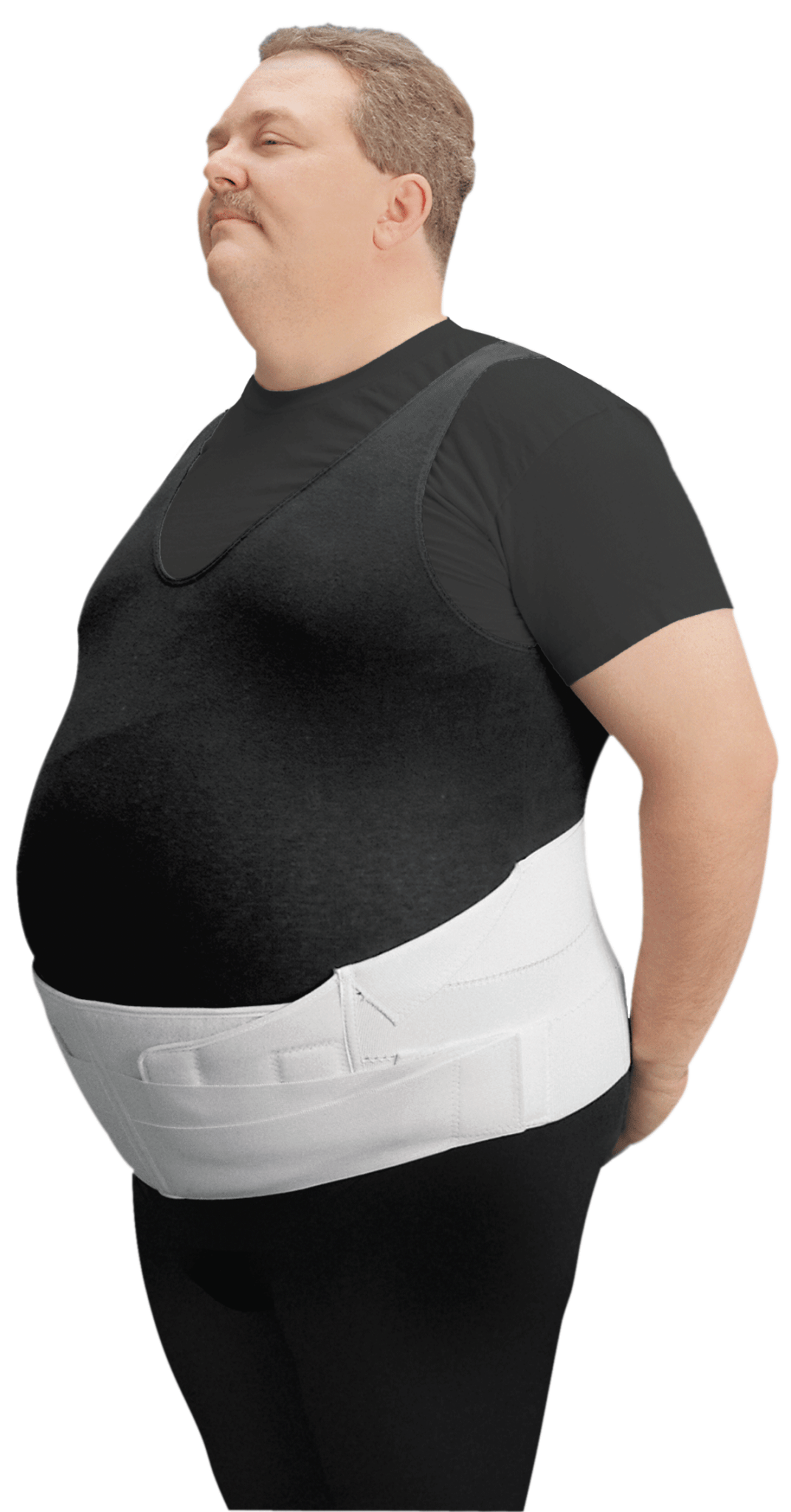 EA/1 - Leader Bariatric Back/Abdominal Support, White, +2 - Best Buy Medical Supplies