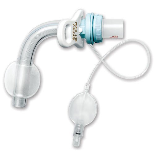EA/1 - Mallinckrodt Medical Inc Shiley&trade; XLT Extended-Length Cuffed Tracheostomy Tube 100mm L, 7mm I.D. x 12-2/7mm O.D., Proximal Extension, White Flange - Best Buy Medical Supplies