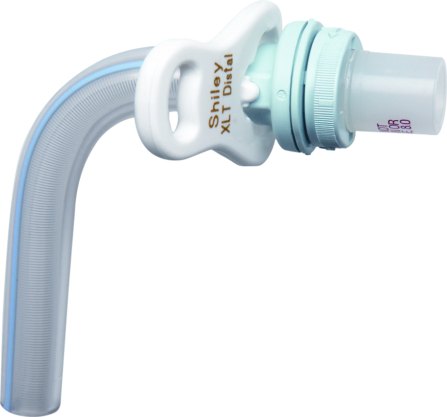 EA/1 - Mallinckrodt Medical Inc Shiley&trade; XLT Extended-Length Uncuffed Tracheostomy Tube 100mm L, 7mm I.D. x 12-2/7mm O.D., Distal Extension, White Flange - Best Buy Medical Supplies