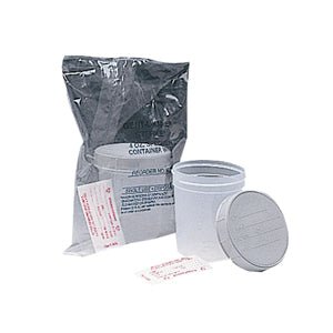 EA/1 - Medegen Gent-L-Kare&trade; Specimen Container with Gray Lid and Unaffixed Label 4 oz - Best Buy Medical Supplies