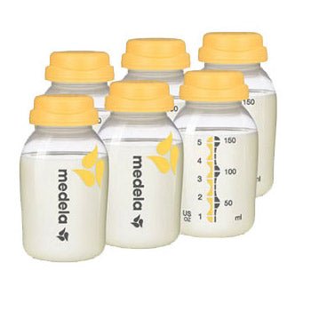 EA/1 - Medela Breastmilk Collection and Storage Bottle Set, 5 oz, Yellow and Clear - Best Buy Medical Supplies