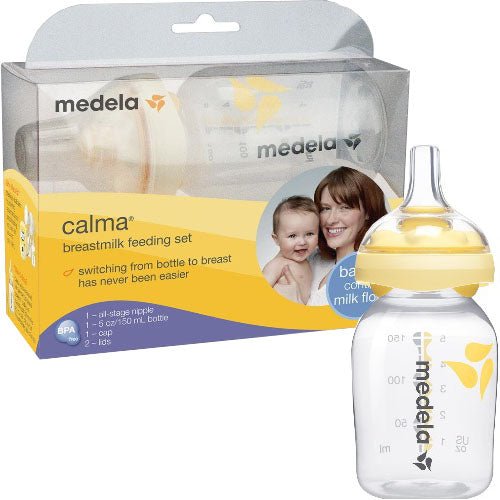 EA/1 - Medela Calma&reg; Breastmilk Feeding Set with 5 oz Bottle Capacity - Best Buy Medical Supplies