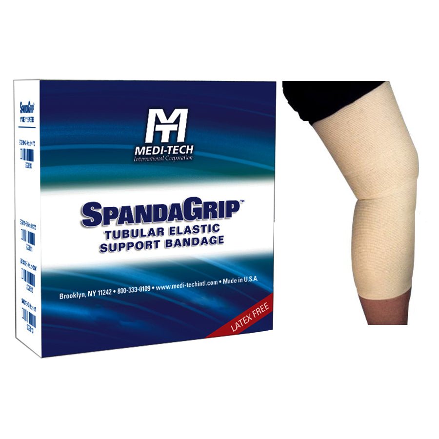 EA/1 - Medi-Tech SpandaGrip&trade; Tubular Elastic Support Bandage, Size F, 4" x 36" Natural - Best Buy Medical Supplies