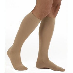 EA/1 - Mediven Comfort Knee High Compression Stockings Size 2, Petite, 30 to 40mm Hg Compression, Natural, Closed Toe, Unisex, Latex-free - Best Buy Medical Supplies