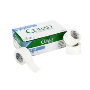 EA/1 - Medline Curad&reg; Adhesive Tape 10 yds x 1" L, White, Paper - Best Buy Medical Supplies