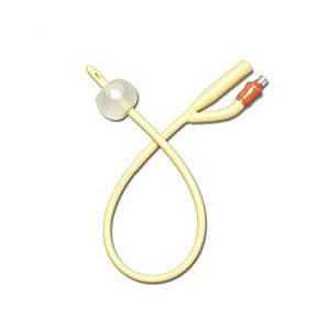 EA/1 - Medline Industries 2-Way Foley Catheter, 18Fr, 10cc Balloon Capacity, Sterile, Latex - Best Buy Medical Supplies