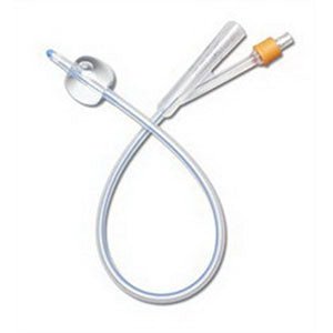 EA/1 - Medline® Industries 2-Way Silicone Foley Catheter 24Fr 10cc Balloon Capacity, 100% Silicone, Latex-free, Sterile - Best Buy Medical Supplies