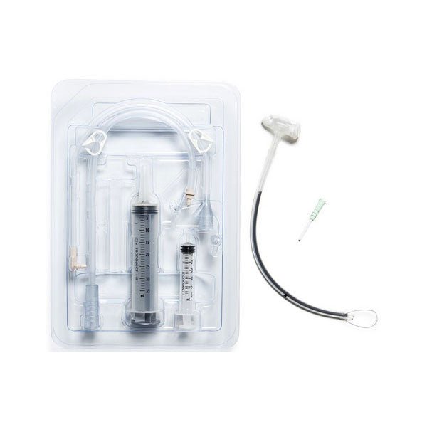 EA/1 - MIC-KEY Low-Profile Transgastric-Jejunal Feeding Tube, 18 Fr, 2.5 cm Stoma Length, 45 cm Jejunal Length - Best Buy Medical Supplies
