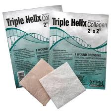 EA/1 - MPM Medical Triple Helix Collagen 2" x 2" - Best Buy Medical Supplies