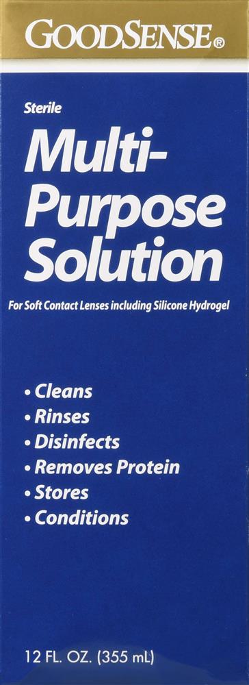 EA/1 - Multi-Purpose Saline Solution for Soft Contact Lenses, 12 oz. - Best Buy Medical Supplies
