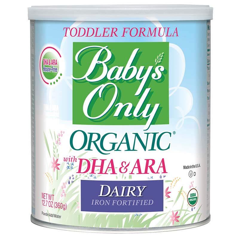 EA/1 - Natures One Baby's Only Organic&reg; Dairy Toddler Formula with DHA and ARA 360g, 1680 Cal - Best Buy Medical Supplies