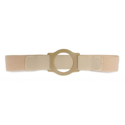 EA/1 - Nu-Comfort 2" Wide Beige Support Belt 2-3/4" I.D. Ring Plate 36"-40" Waist Large, Latex-Free - Best Buy Medical Supplies