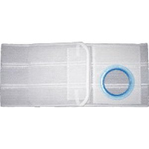 EA/1 - Nu-Hope Laboratories Nu-Support&trade; Flat Panel Belt 2-1/4" Opening, 6" W, 32" to 35" Waist, Medium, Cool Comfort Ventilated Elastic, Left Sided Stoma - Best Buy Medical Supplies