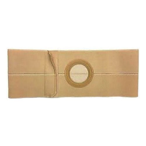 EA/1 - Nu-Hope Nu-Form&trade; Special Support Belt, 2-3/8" Stoma, 6" Wide, Belt Ring 3" Single Layer Aux Rear Left, XL (41" to 47" Waist), Beige - Best Buy Medical Supplies