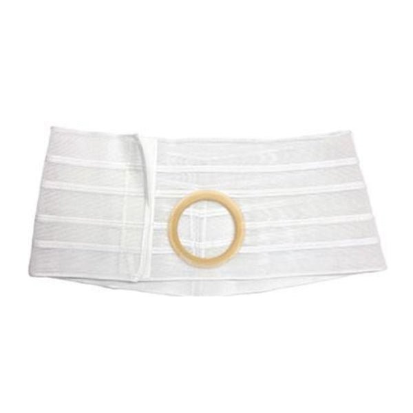 EA/1 - Nu-Hope Nu-Form&trade; Special Support Belt, 2-3/8" Stoma, 9" Wide, Left, Contoured, 3-1/4" From Bottom, 4" Double Layer Aux Belt Rear, XL (41" to 47" Waist) - Best Buy Medical Supplies