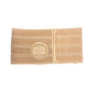 EA/1 - Nu-Hope Nu-Form&trade; Support Belt, 3-1/4" Stoma, 8" Wide, Right, Large (36" - 40" Waist), Beige - Best Buy Medical Supplies