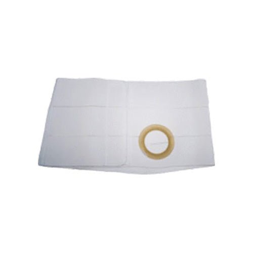 EA/1 - Nu-Hope Nu-Support&trade; Special Support Belt, Original Flat Panel, Cool Comfort, Left, 9" Wide, 2-5/8" Stoma, Medium, Beige - Best Buy Medical Supplies