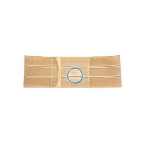EA/1 - Nu-Hope Nu-Support&trade; Special Support Belt, Original Flat Panel, Cool Comfort, with Prolapse Strap, Left, 6" Wide, 2-5/8" Stoma, Medium, Beige - Best Buy Medical Supplies