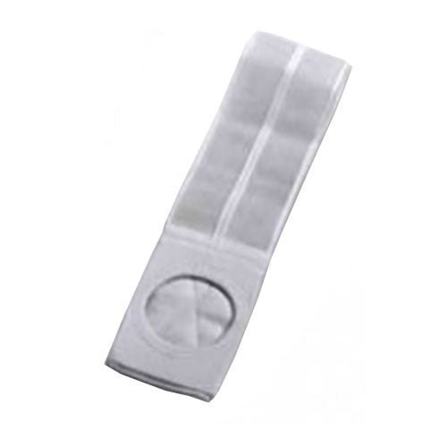 EA/1 - Nu-Hope Nu-Support&trade; Special Support Belt, Original Flat Panel, Regular Comfort, Right, 9" Wide, 2-3/4" Stoma, 2" from Bottom, Large, Beige - Best Buy Medical Supplies