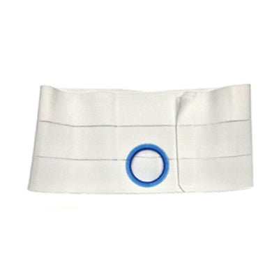 EA/1 - Nu-Hope Special Support Belt, Original Flat Panel, 2-3/8" Center Stoma, 6" Wide, Right, XL (41" to 47" Waist) - Best Buy Medical Supplies