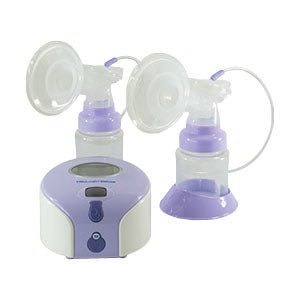 EA/1 - Roscoe Medical Viverity&trade; TruComfort&reg; Deluxe Double Electric Breast Pump with Manual Pump Option - Best Buy Medical Supplies