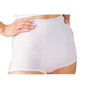 EA/1 - Salk Company HealthDri&trade; Ladies Heavy Panties Size 10, 34" to 36" Waist, Washable, Latex-free - Best Buy Medical Supplies