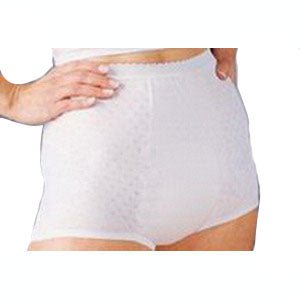 EA/1 - Salk Company HealthDri&trade; Washable Women's Heavy Bladder Control Panties 16 Size, White, Holds 6Oz, 46" to 48" Waist, Reusable Latex-free - Best Buy Medical Supplies