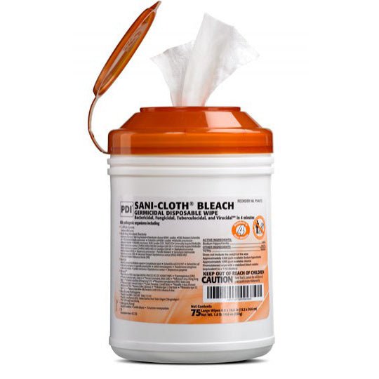 EA/1 - Sani-Cloth Bleach Germicidal Disposable Wipe - Best Buy Medical Supplies