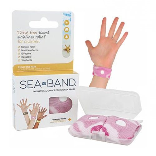 EA/1 - Sea-Band&reg; Wrist Band, Child, Pink - Best Buy Medical Supplies