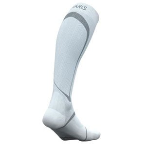 EA/1 - Sigvaris Performance Calf-High Compression Socks Long Medium, 20 to 30 mmHg, Closed Toe, White - Best Buy Medical Supplies