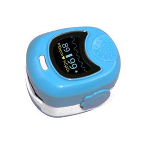 EA/1 - Simpro Pediatric Fingertip Pulse Oximeter Blue - Best Buy Medical Supplies