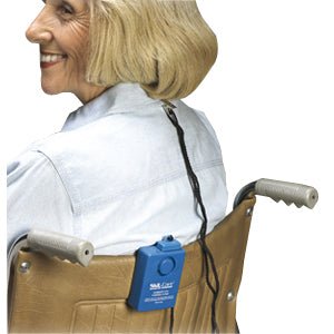 EA/1 - Skil-Care Wheel Chair Economy Alarm with Spring-Loaded Clip Blue, Multi-Directional Magnetic Pull-Switch - Best Buy Medical Supplies