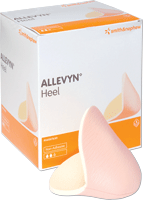 EA/1 - Smith & Nephew Allevyn&trade; Non-Adhesive Hydrocellular Dressing, 5-1/2" x 4-1/2" Heel - Best Buy Medical Supplies