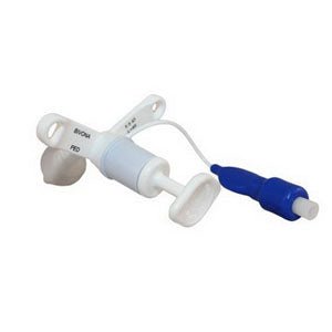 EA/1 - Smiths Medical ASD Inc Bivona&reg; Aire-Cuf&reg; Neonatal Straight Neck Flange Tracheostomy Tube 4mm Size 36mm L, 4mm I.D. x 6mm O.D. - Best Buy Medical Supplies