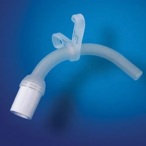 EA/1 - Smiths Medical ASD Inc Bivona&reg; Uncuffed Pediatric FlexTend&reg; Plus Standard V Flange Tracheostomy Tube 5-1/2mm Size, 5-1/2mm I.D. x 8mm O.D. - Best Buy Medical Supplies