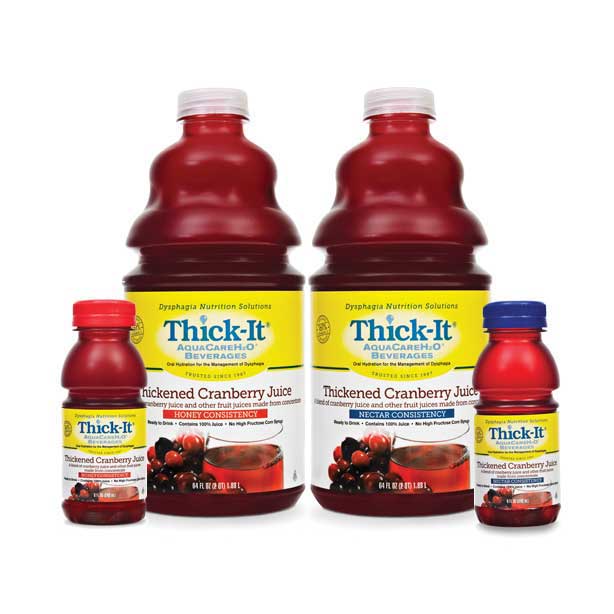 EA/1 - Thick-It AquaCare H2O Thickened Cranberry Juice Honey Consistency 8 oz. - Best Buy Medical Supplies