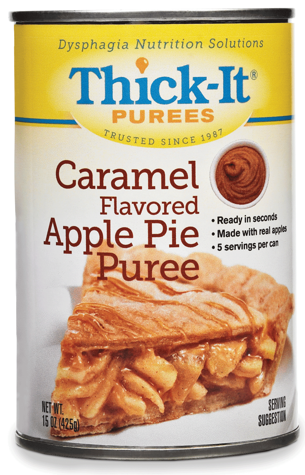 EA/1 - Thick-It Caramel Flavored Apple Pie Puree 15 oz. Can - Best Buy Medical Supplies