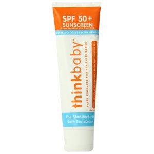 EA/1 - Thinkbaby&reg; Safe Sunscreen Lotion with SPF 50+ 3 oz - Best Buy Medical Supplies
