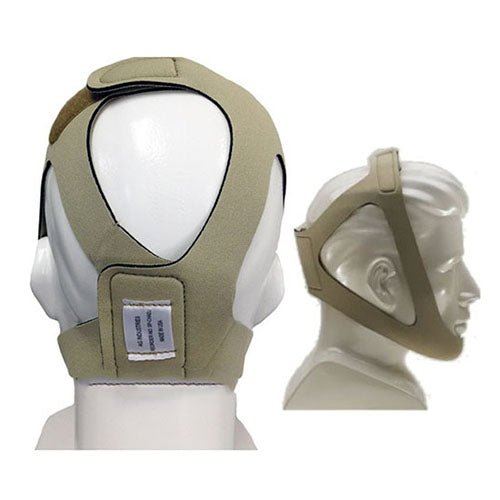 EA/1 - Topaz Style Chinstrap, Adjustable, Tan - Best Buy Medical Supplies