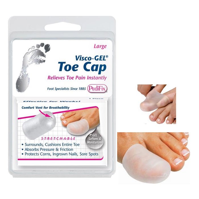 EA/1 - Visco-Gel All-Gel Toe Cap Large - Best Buy Medical Supplies