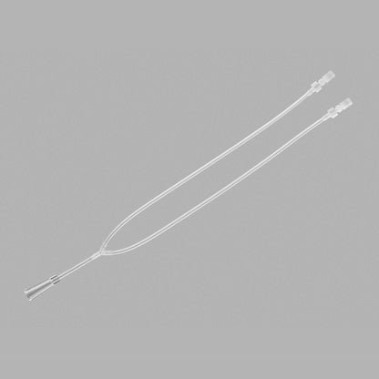 EA/1 - Y-Type Connecting Tube with 2 Male Luer Locks and Drainage Bag Connector 14 Fr 30 cm - Best Buy Medical Supplies