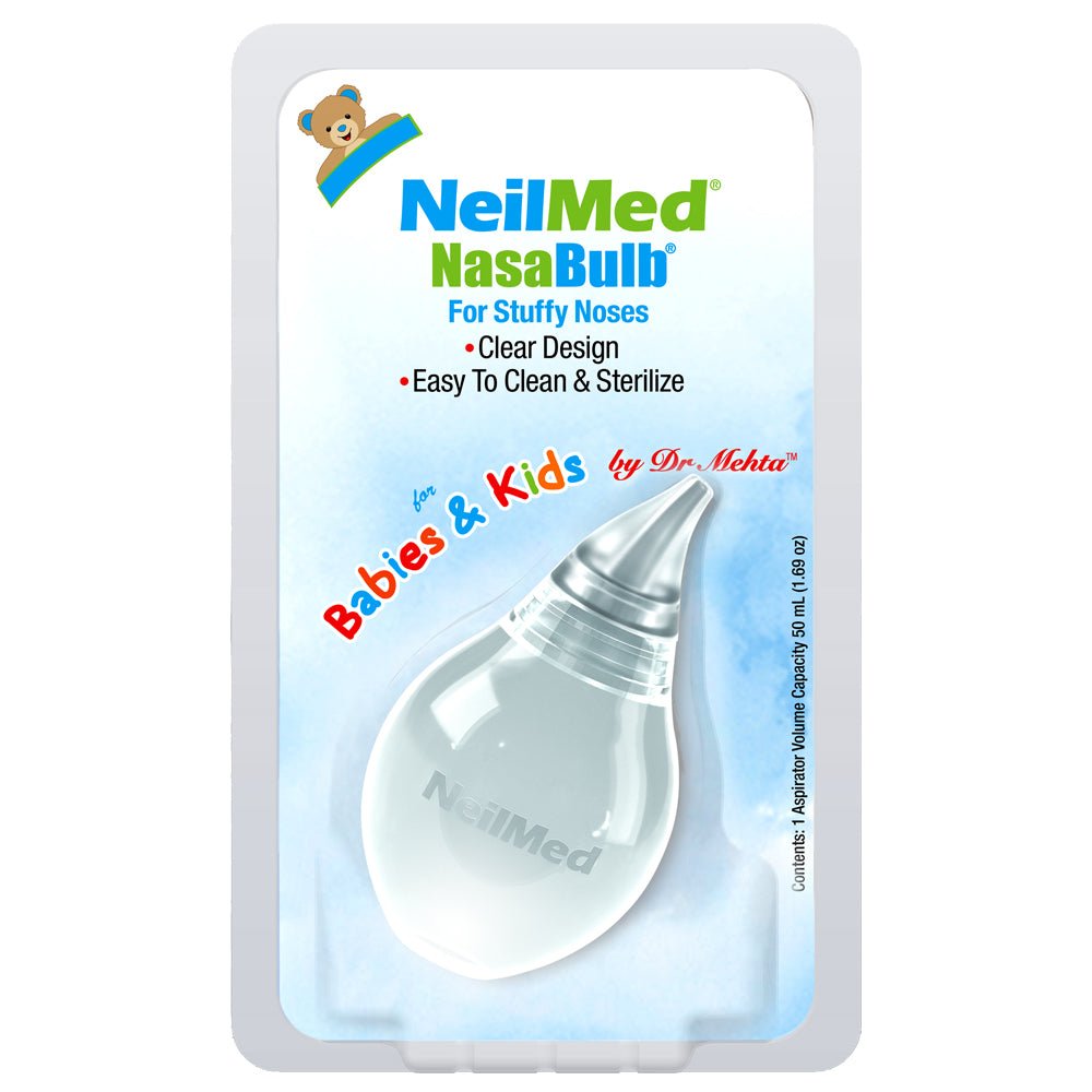 PK/1 - NeilMed&reg; NasaBulb&trade; Nasal Aspirator, Silicone Bulb, Clear - Best Buy Medical Supplies