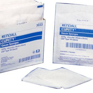 PK/10 - Curity Sterile Gauze Sponge 4" x 4" 12 ply - Best Buy Medical Supplies