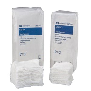 PK/10 - Kendall Kerlix&trade; Sterile Super Sponge Medium, Sterile, 10s, 6" x 6-3/4" - Best Buy Medical Supplies