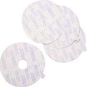 PK/10 - Marlen Manufacturing Double-faced Adhesive Tape Disc 1-1/16" Stoma Opening, 3-7/8" OD, Pre-cut - Best Buy Medical Supplies