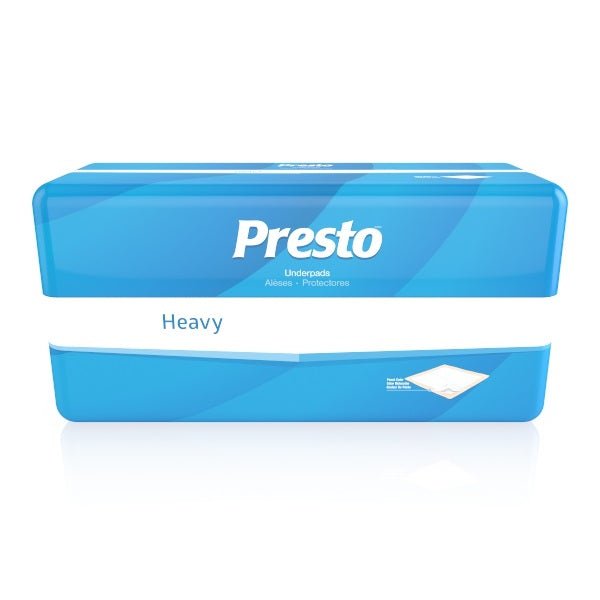 PK/10 - Presto Supreme Protective Underpad, 30" x 30" - Best Buy Medical Supplies